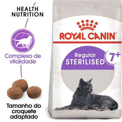 Royal Canin Sterilised 7+ - Ração seca para gatos esterilizados com mais de 7 anos