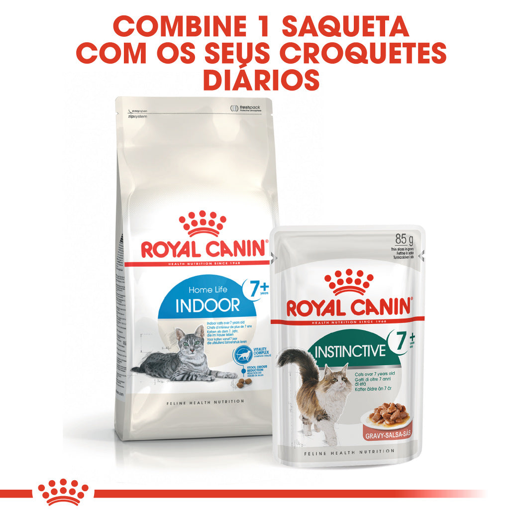 Royal Canin Indoor 7+ - Ração seca para gatos adultos de interior com mais de 7 anos
