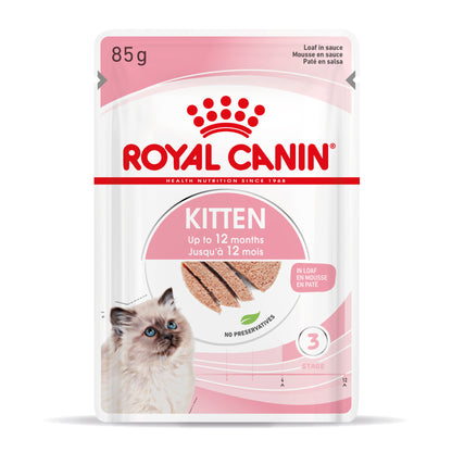 Royal Canin Kitten - Alimento húmido em patê para gatinhos