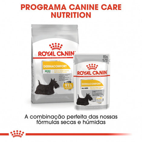 Royal Canin Dermacomfort Mini Adult - Ração seca para cão de porte pequeno com pele sensível