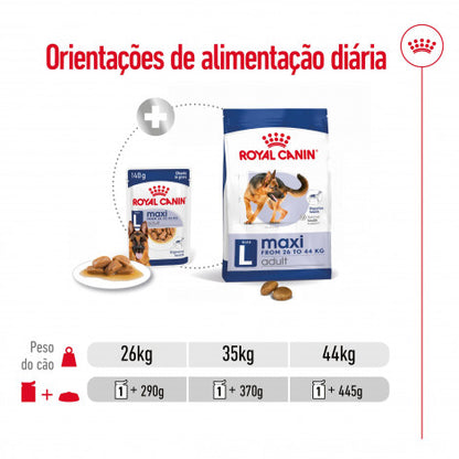 Royal Canin Maxi Adult - Alimento em molho para cão de porte grande