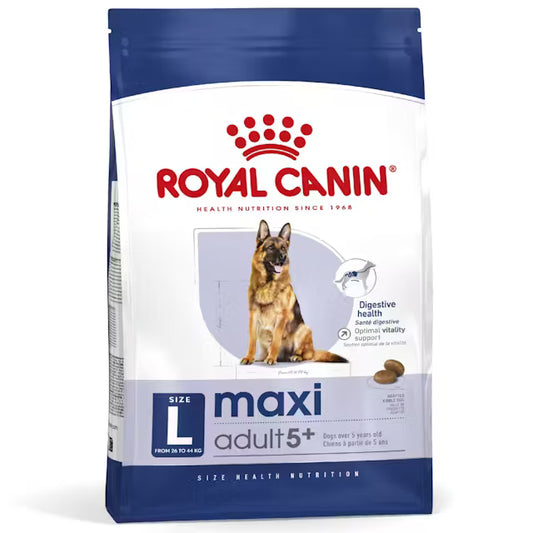Royal Canin Maxi Adult 5+ - Ração seca para cão de porte grande com mais de 5 anos