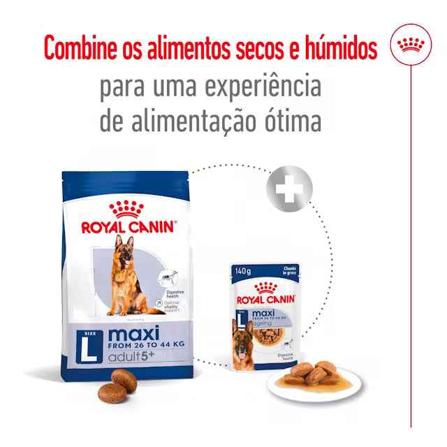 Royal Canin Maxi Adult 5+ - Ração seca para cão de porte grande com mais de 5 anos