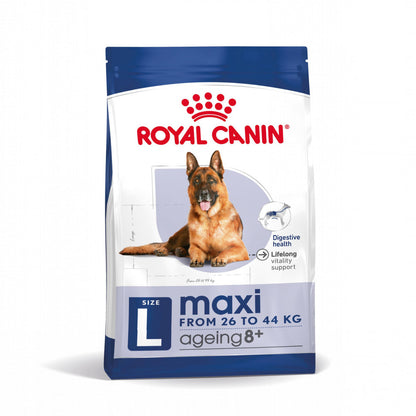 Royal Canin Maxi Adult 8+ - Ração seca para cão de porte grande com mais de 8 anos