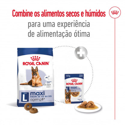 Royal Canin Maxi Adult 8+ - Ração seca para cão de porte grande com mais de 8 anos