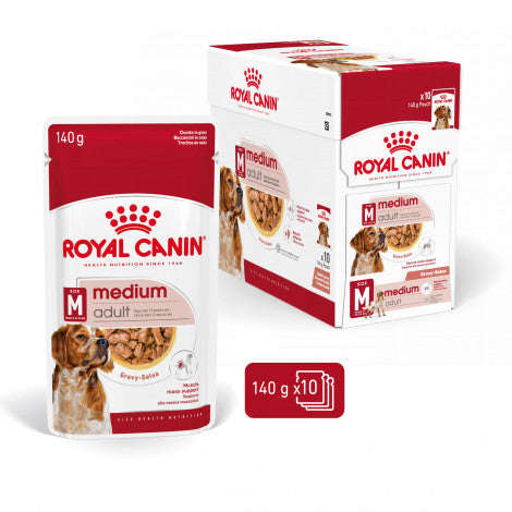 Royal Canin Medium Adulto - Alimentação húmida para cão de porte médio