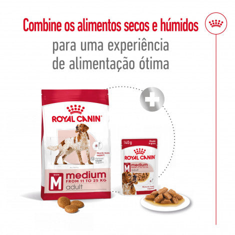 Royal Canin Medium Adult - Ração seca para cão de porte médio