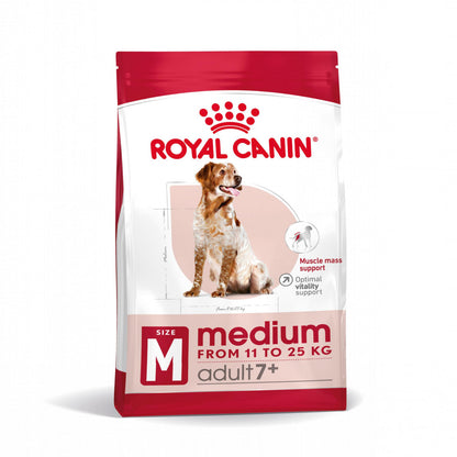 Royal Canin Medium Adult 7+ - Raçao seca para cão de raça média com mais de 7 anos