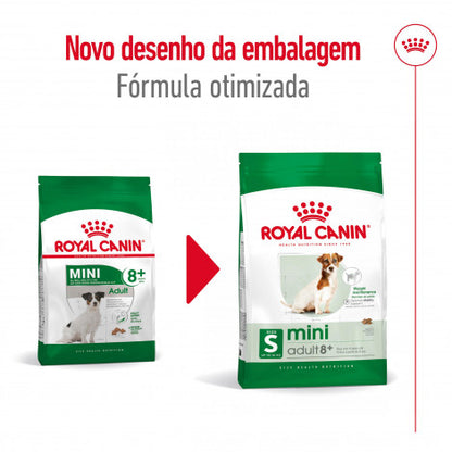 Royal Canin Mini Adult 8+ - Ração seca para cão de porte pequeno