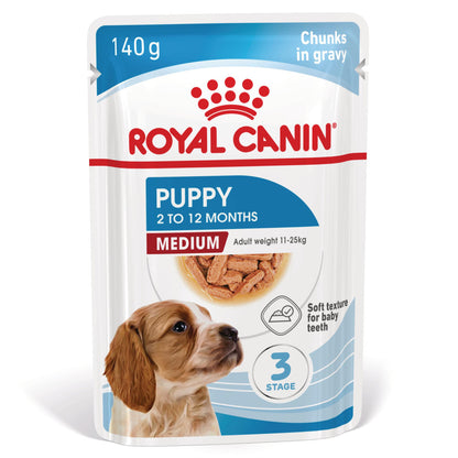 Royal Canin Puppy Medium - Alimento em molho para cachorro de porte médio