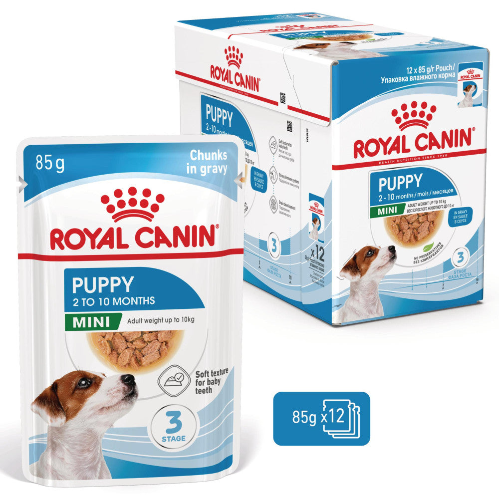 Royal Canin Puppy Mini - Alimento húmido para cachorro de porte mini