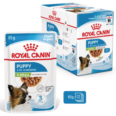 Royal Canin Puppy X-Small - Alimento em molho para cachorro de porte muito pequeno