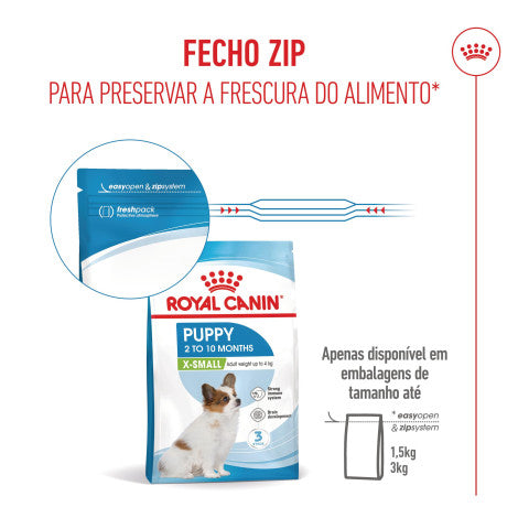 Royal Canin Puppy X-Small - Ração seca para cachorro de porte muito pequeno