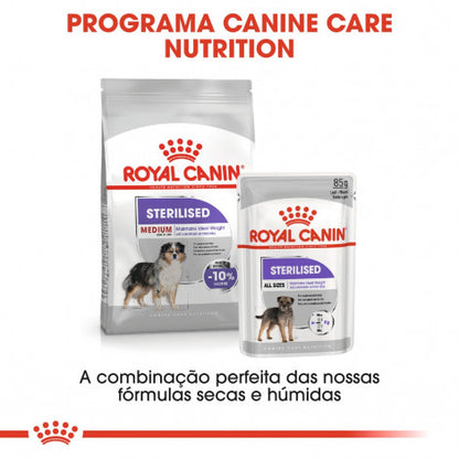 Royal Canin Sterilised Medium Adult - Ração seca para cão esterilizado de porte médio