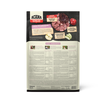 Acana Grass-Fed Lamb Recipe - Ração seca para cão adulto