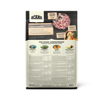 Acana Light & Fit Recipe - Ração seca para cão adulto com excesso de peso