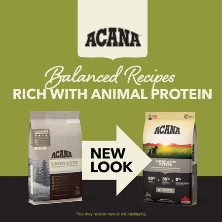 Acana Light & Fit Recipe - Ração seca para cão adulto com excesso de peso