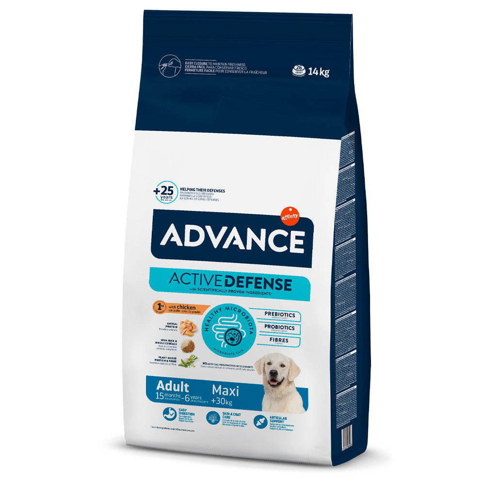 Advance Adult Maxi - Ração seca para cão adulto de porte grande - Sabor a frango