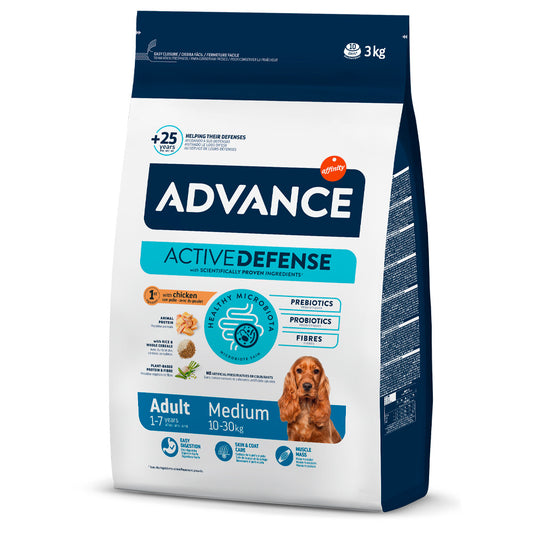 Advance Adult Medium - Ração seca para cão de porte médio - Sabor a Frango