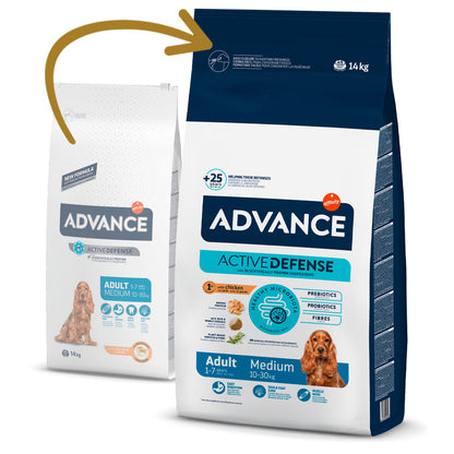 Advance Adult Medium - Ração seca para cão de porte médio - Sabor a Frango
