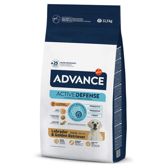 Advance Labrador & Golden Retriever - Ração seca para cão da raça