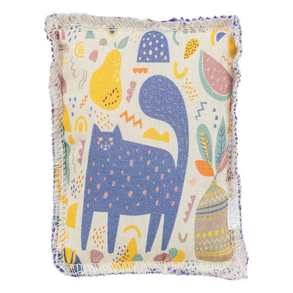 Almofada em algodão com recheio de valeriana