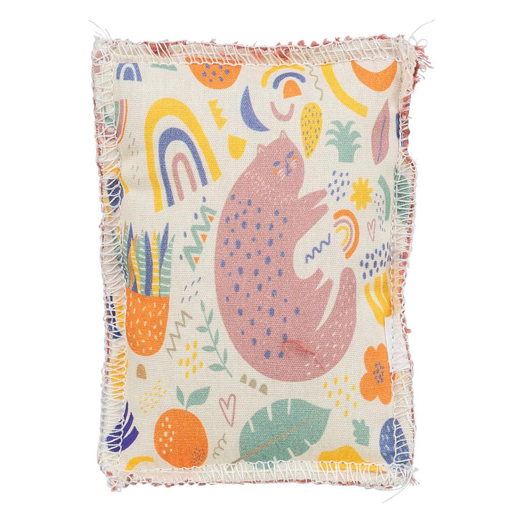 Almofada em algodão com recheio de valeriana