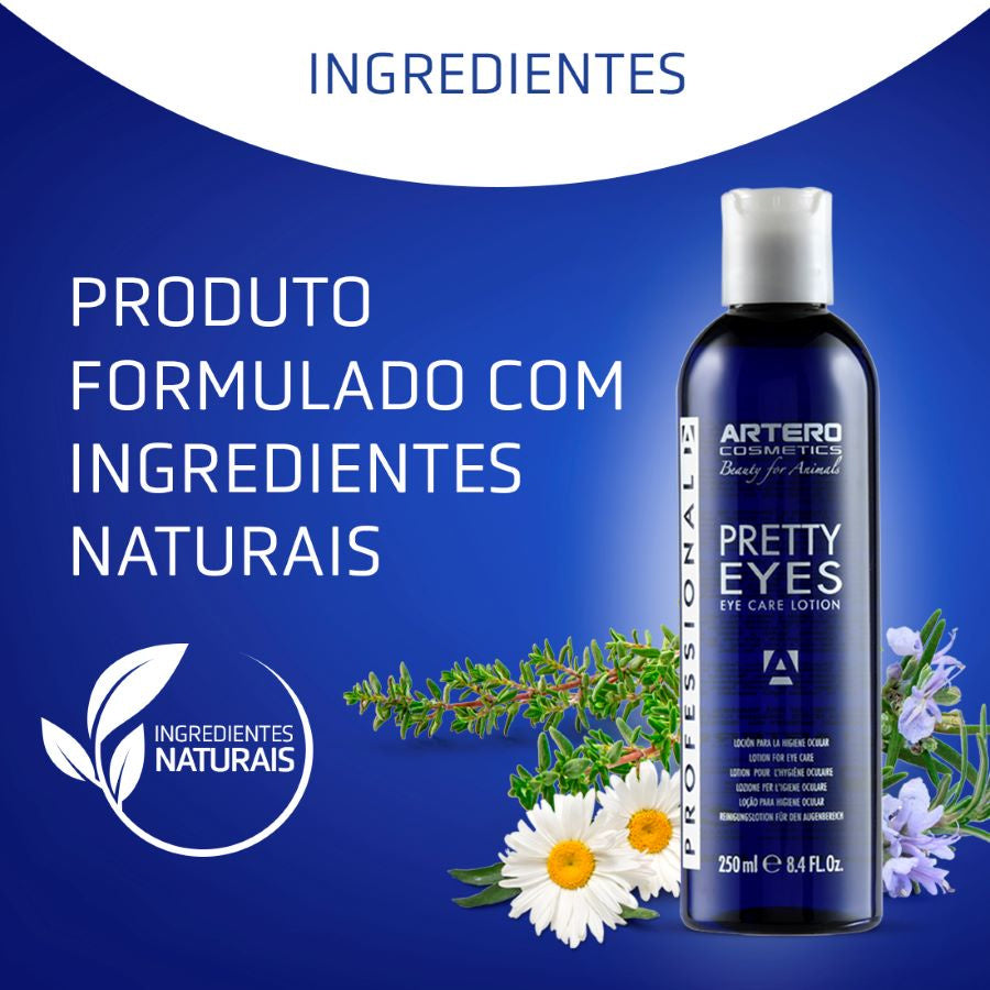 Artero - Pretty Eyes - Loção para higiene ocular de cães e gatos