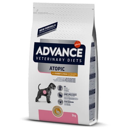 Advance VET Atopic - Ração seca para cão com pele atópica - Sabor a Coelho