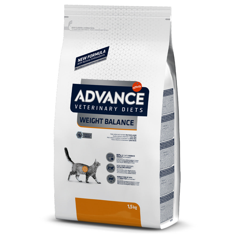 Advance VET Weight Balance - Ração seca para gatos com excesso de peso