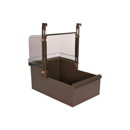 Banheira exterior para aves de grande porte