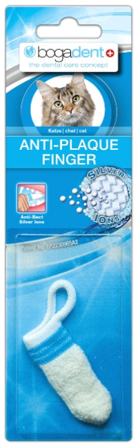 Bogadent Anti-Plaque Finger - Dedeira para higiene oral para gatos