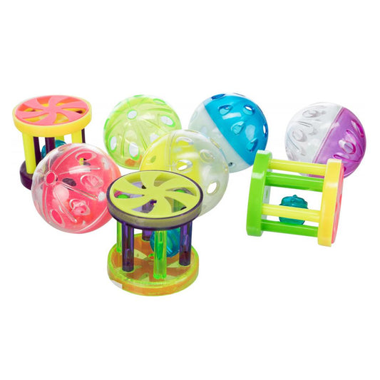 Bolas e rolos em plástico para gatos - Trixie