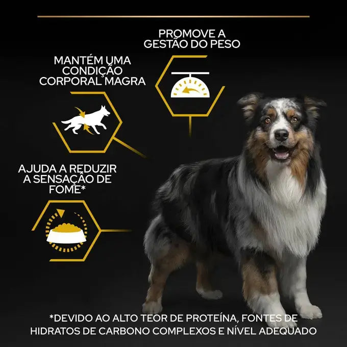 Pro Plan All Size Light & Sterilised Adult - Ração seca para cão adulto para controlar o peso - Sabor a Borrego