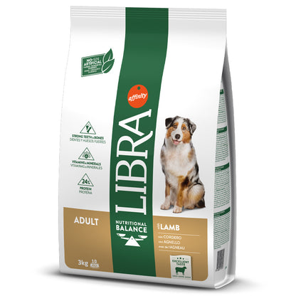 Libra Adult - Ração seca para cão adulto - Sabor a Borrego