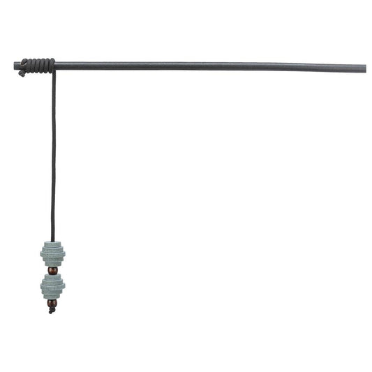 Cana em feltro e madeira para gatos