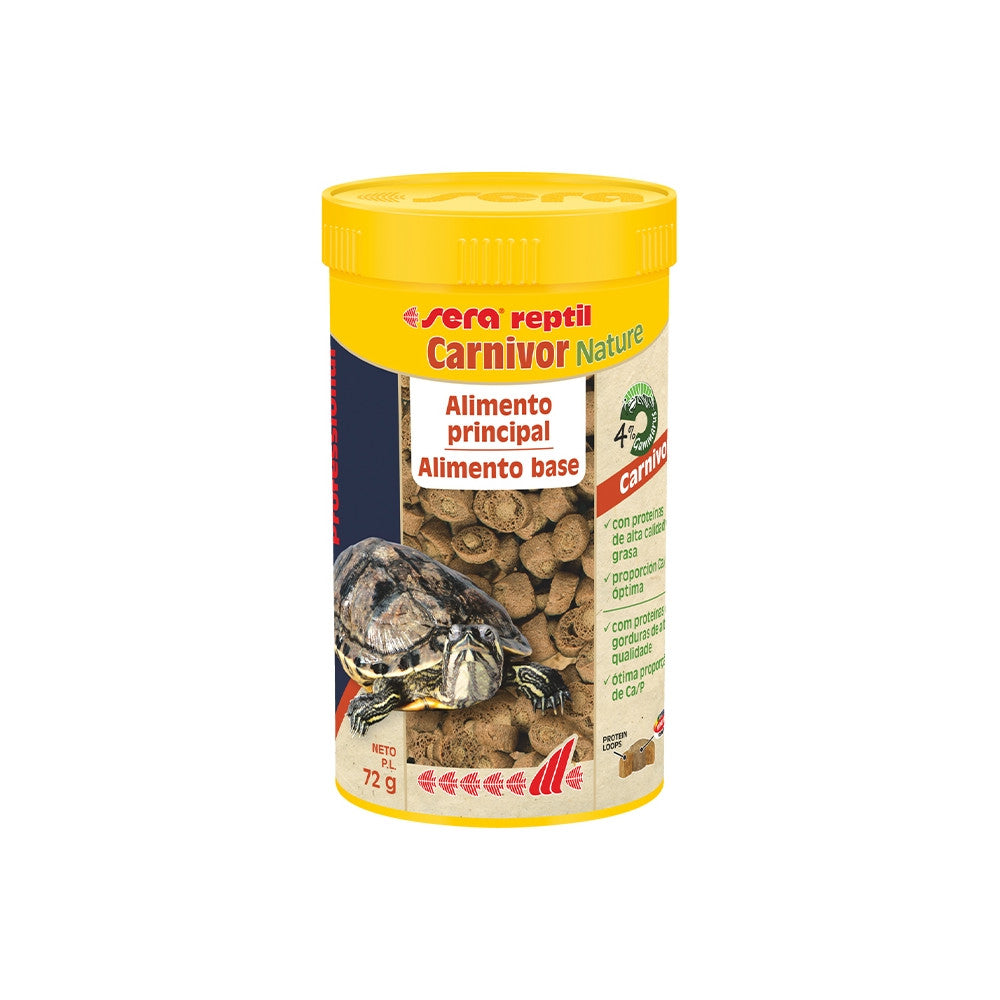Sera Carnivor Nature - Alimentação para tartarugas