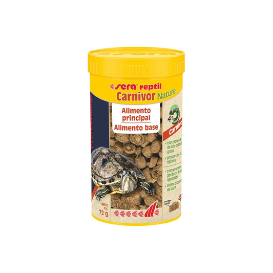 Sera Carnivor Nature - Alimentação para tartarugas