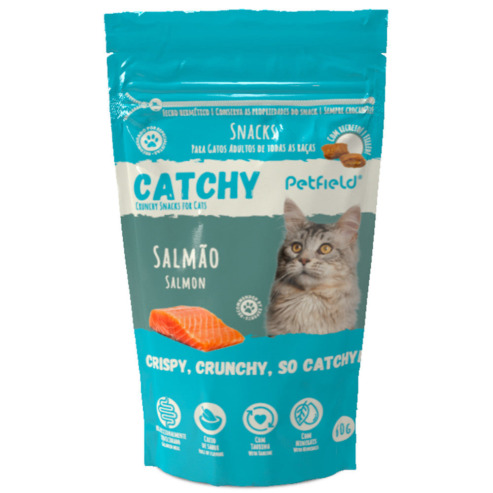 Petfield Catchy - Biscoitos para gatos - Salmão