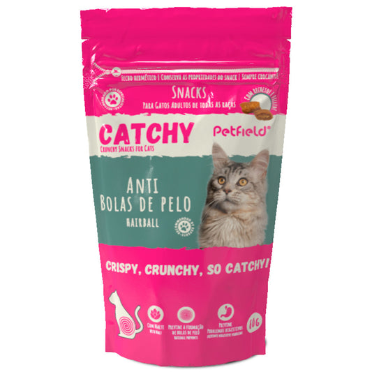 Petfield Catchy - Biscoitos anti bolas de pelo para gatos