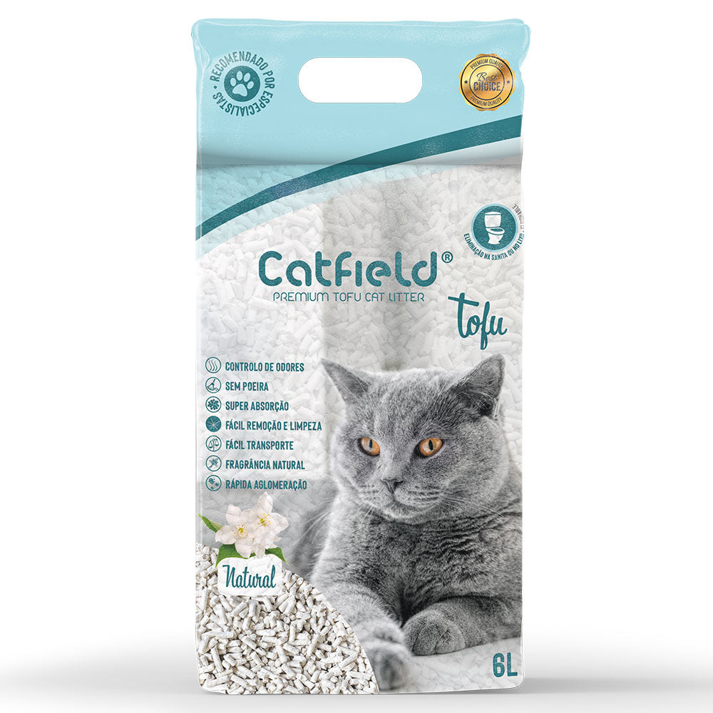 Catfield Tofu - Areia biodegradável para gatos