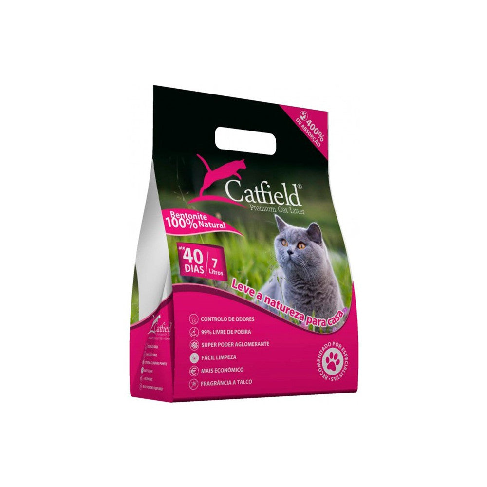 Catfield Classic Talco - Areia aglomerante para gatos