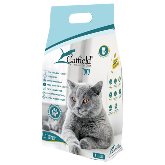 Catfield Tofu - Areia biodegradável para gatos