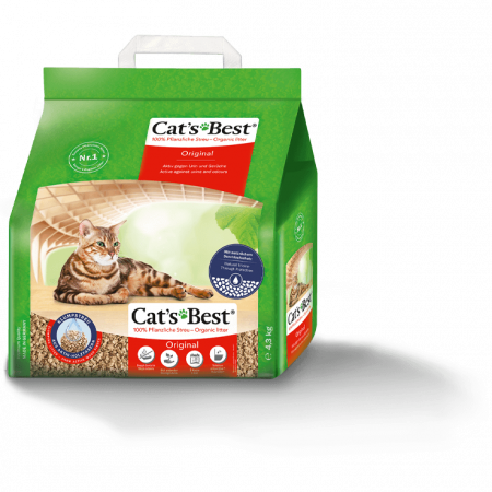Cat's Best Original - Areia para gatos aglomerante e ecológica