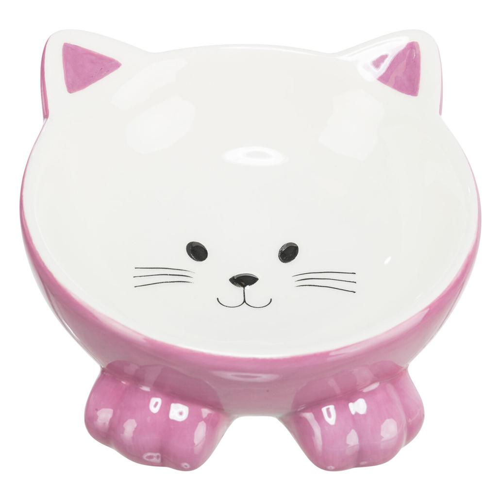 Comedouro em ceramica para gatos