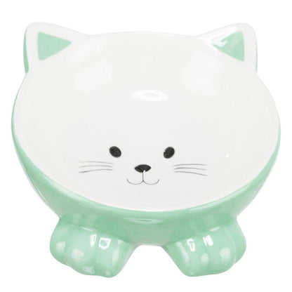 Comedouro em ceramica para gatos