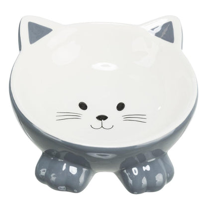 Comedouro em ceramica para gatos
