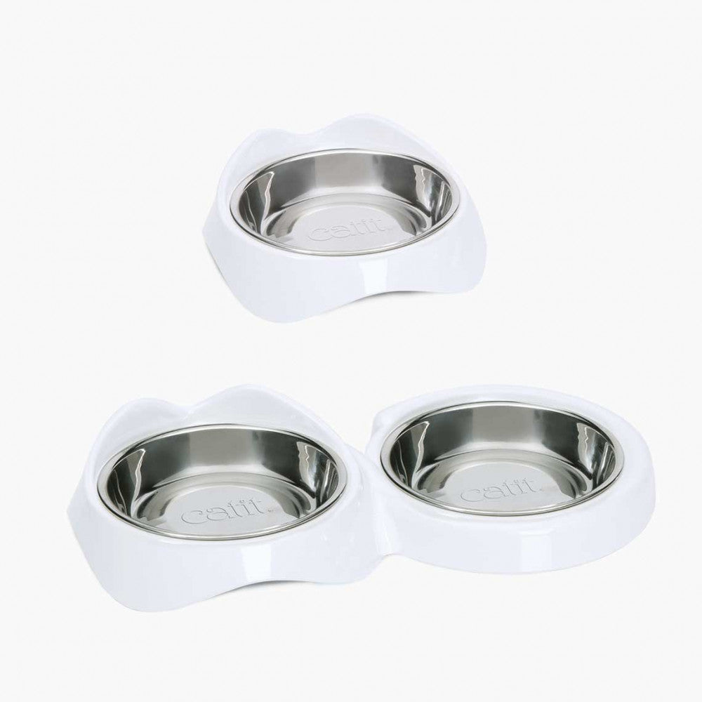 Comedouro PIXI em inox para gatos - Catit