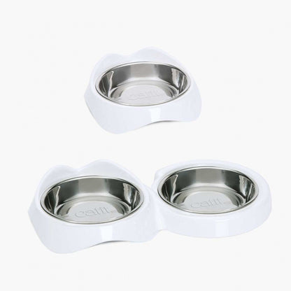 Comedouro PIXI em inox para gatos - Catit