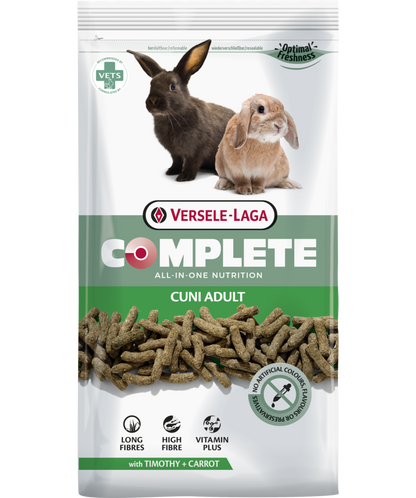 Versele-Laga Cuni Adulto Complete - Alimentação para coelhos adultos anões